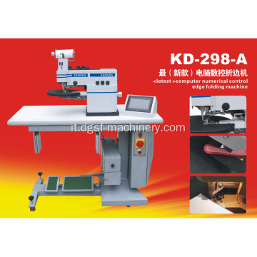 Kangda KD-298-A Nuova macchina pieghevole in pelle Juwang in pelle Juwang completamente automatica